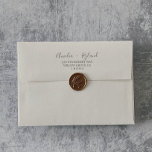 Gilded Floral Coordinate | Cream and Gray Wedding Envelope<br><div class="desc">These gilded floral coordinate cream and gray wedding envelopes are perfect for an elegant wedding. Personalize the envelope flap with your return address. These envelopes can also be used for a bridal shower,  rehearsal dinner,  or any special event.</div>
