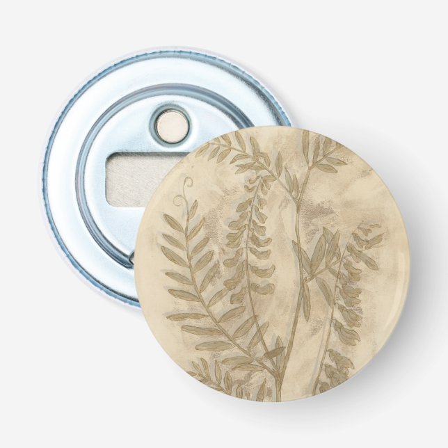 Gilded Foliage I Bottle Opener (Front)