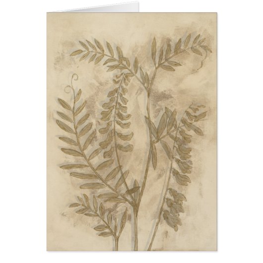 Gilded Foliage I Cards (Front)