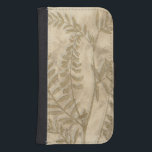Gilded Foliage I Phone Wallet<br><div class="desc">Floral</div>