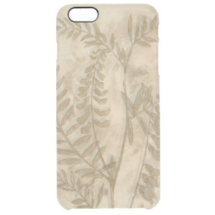 Gilded Foliage I Clear iPhone 6 Plus Case