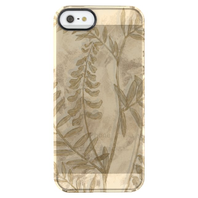 Gilded Foliage I Uncommon iPhone Case (Back)
