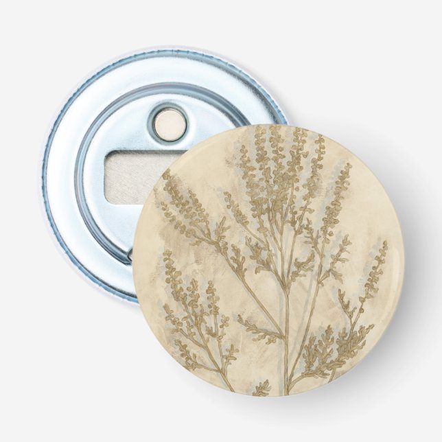 Gilded Foliage II Bottle Opener (Front)