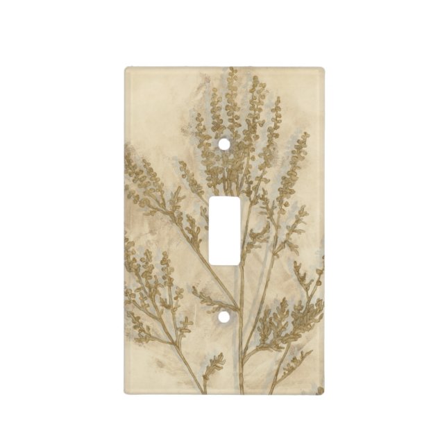 Gilded Foliage II Light Switch Cover (Front)
