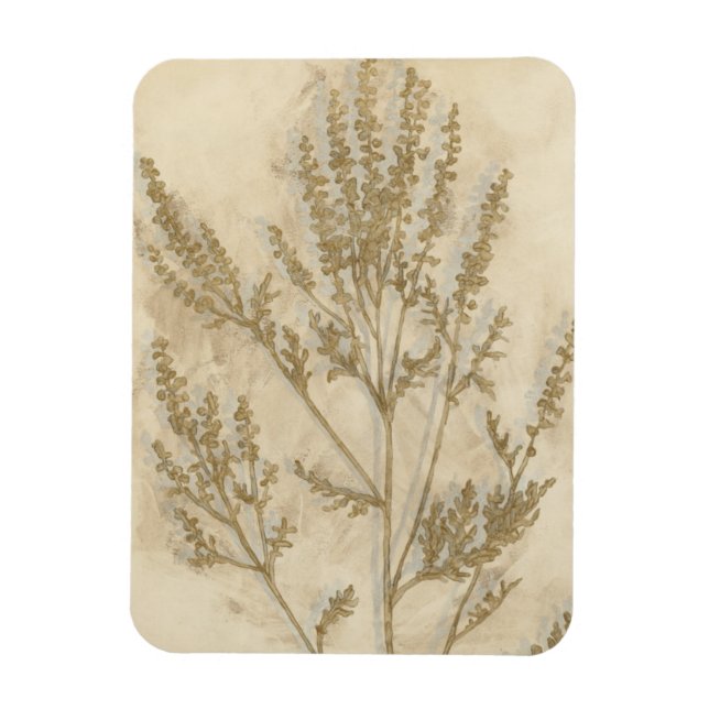 Gilded Foliage II Magnet (Vertical)