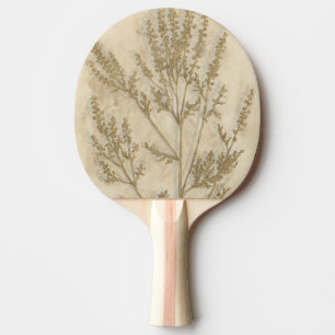 Gilded Foliage II Ping-Pong Paddle