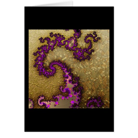Gilded Fractal #1 Cards (Front)