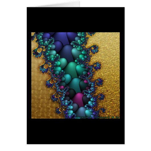 Gilded Fractal #4 Cards (Front)