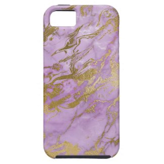 Gilded Gold Purple iPhone Case