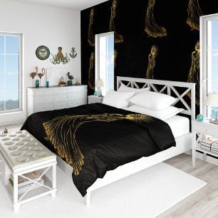 Gilded Grace Duvet Cover