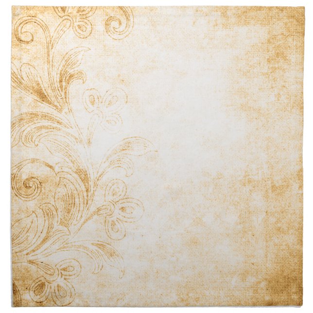 Gilded Heaven Napkin (Front)