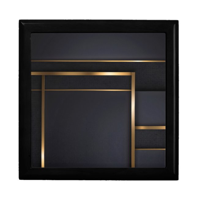 Gilded Interlock Luxury Gift Box (Front)