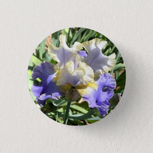 Gilded Iris Button