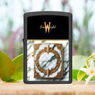 Gilded Marble Lighter