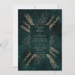 Gilded Meadow Holiday Card