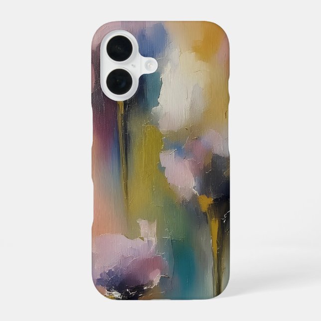 Gilded Meadow Impression Iphone Case (Back)