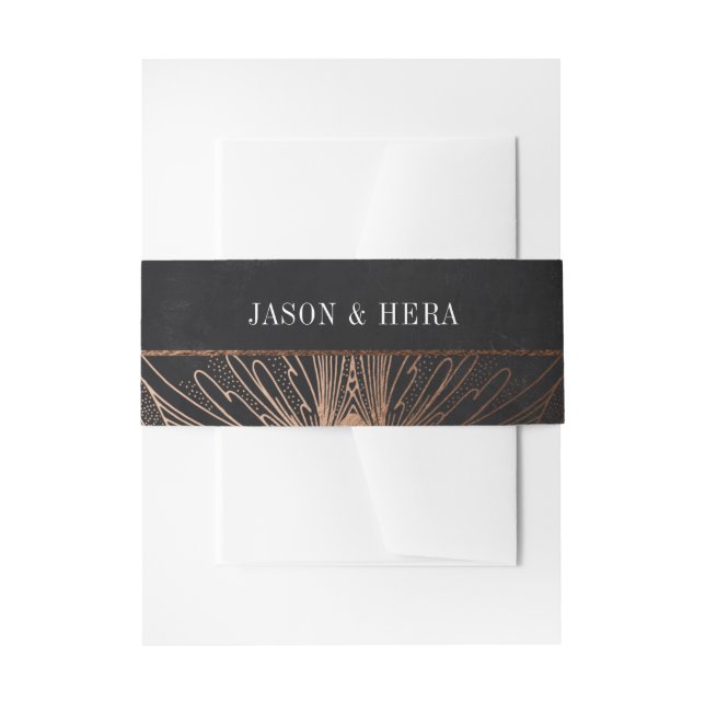 Gilded  Nouveau belly band (Front Example)