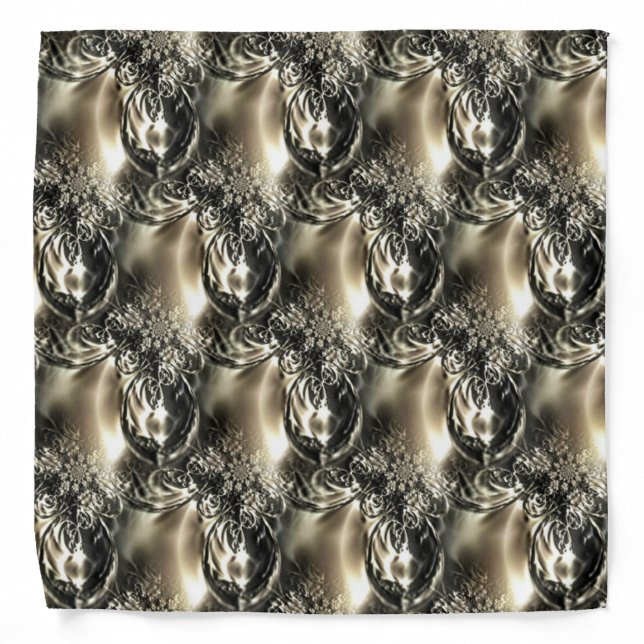Gilded Pearls Bandana (Front)