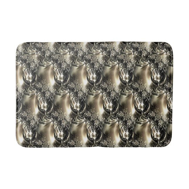 Gilded Pearls Bath Mat (Front)