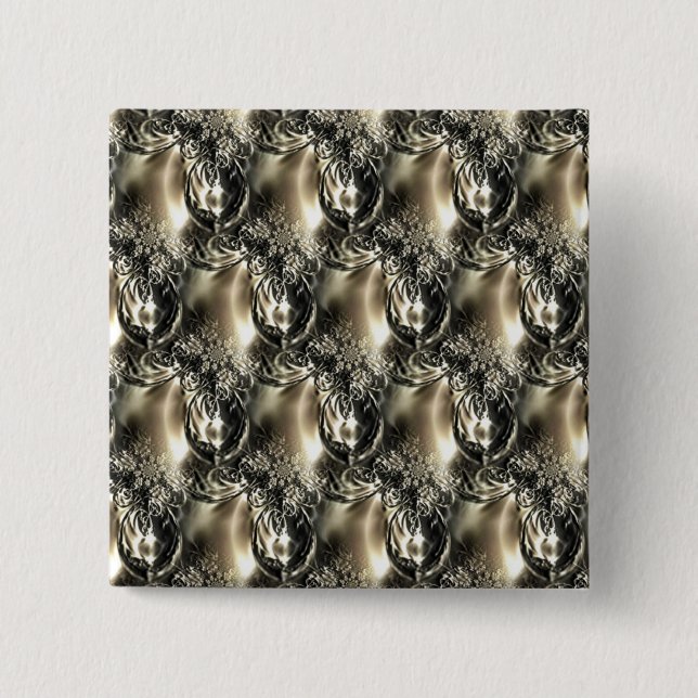 Gilded Pearls Button (Front)