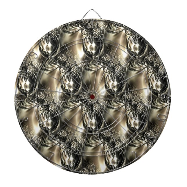 Gilded Pearls Dart Board (Front)