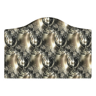Gilded Pearls Door Sign