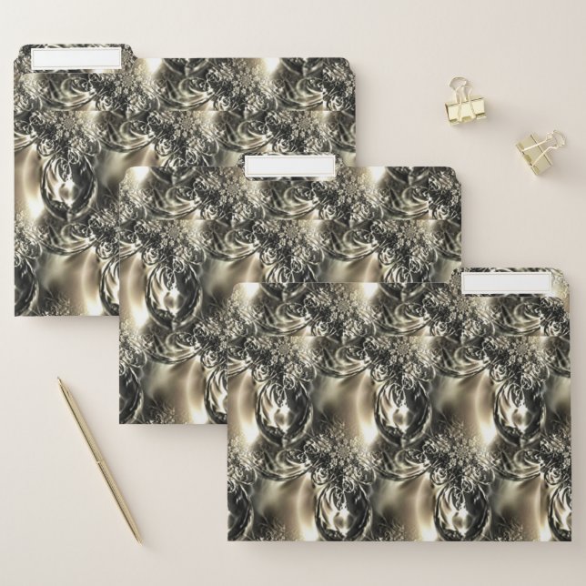 Gilded Pearls File Folder (Set)