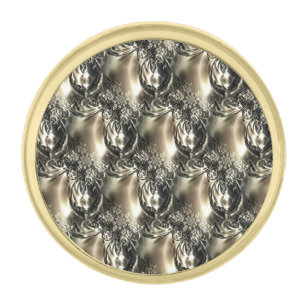 Gilded Pearls Gold Finish Lapel Pin
