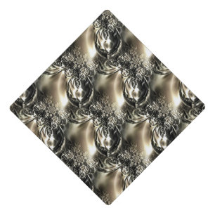 Gilded Pearls Graduation Cap Topper