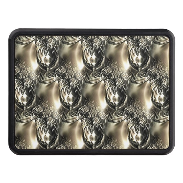 Gilded Pearls Hitch Cover (Front)