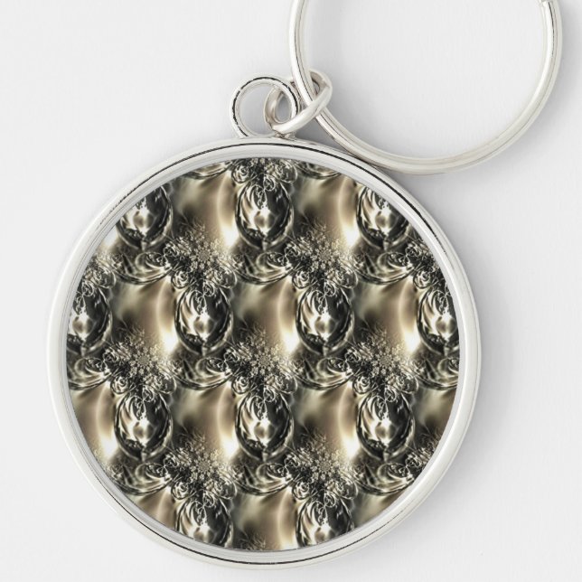 Gilded Pearls Keychain (Front)