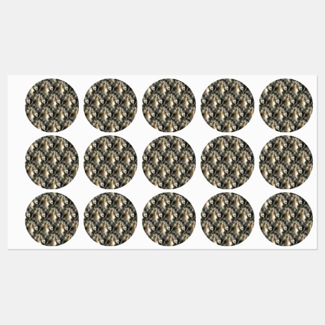 Gilded Pearls Labels (Sheet)