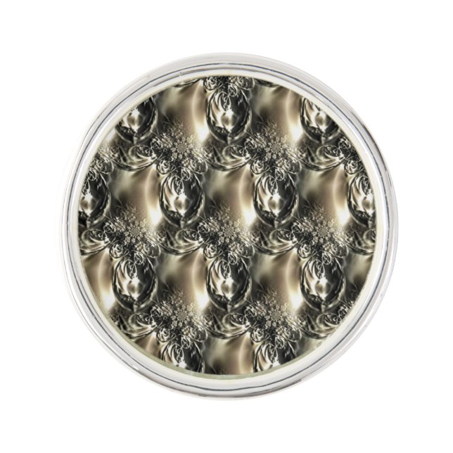Gilded Pearls Lapel Pin (Front)