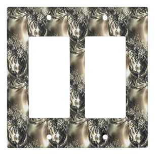 Gilded Pearls Light Switch Cover