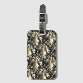 Gilded Pearls Luggage Tag