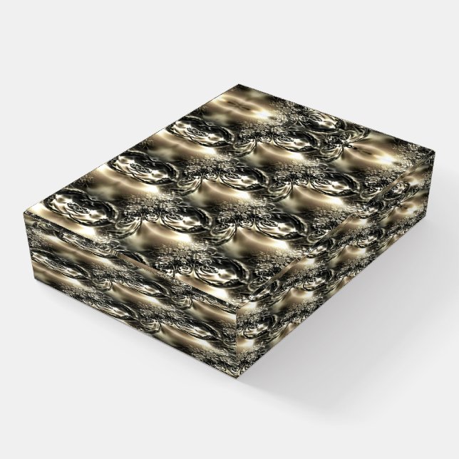 Gilded Pearls Paperweight (Angled)