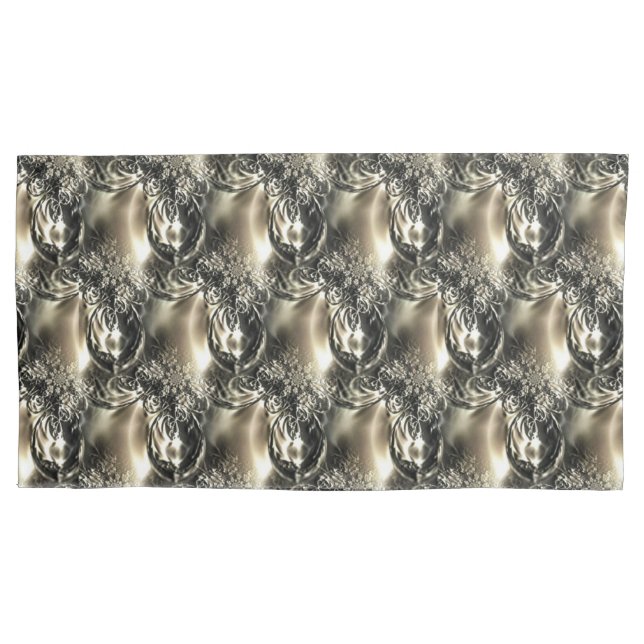 Gilded Pearls Pillow Case (Front-Left)