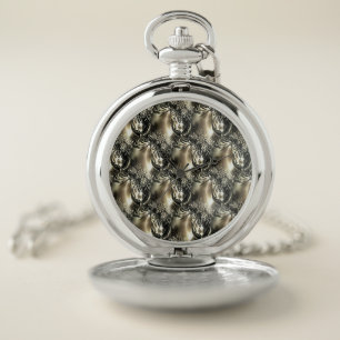 Gilded Pearls Pocket Watch