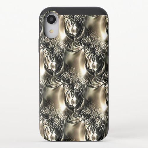 Gilded Pearls iPhone XR Slider Case