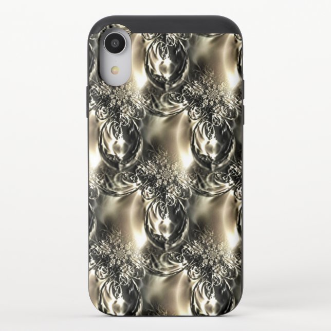 Gilded Pearls Uncommon iPhone Case (Back)