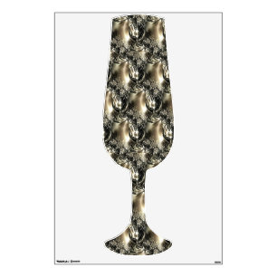 Gilded Pearls Wall Decal