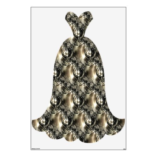 Gilded Pearls Wall Decal