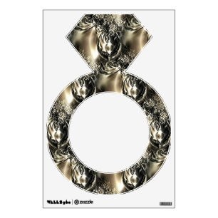 Gilded Pearls Wall Decal
