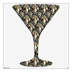 Gilded Pearls Wall Decal