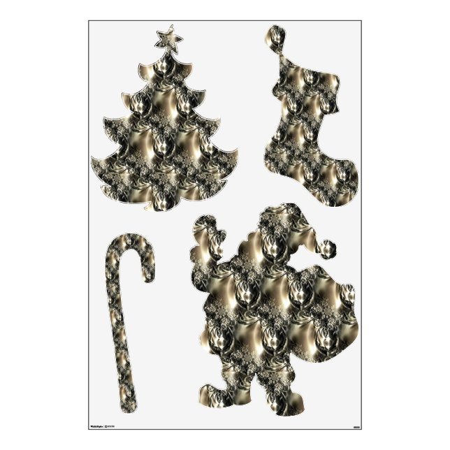 Gilded Pearls Wall Decal (Front)