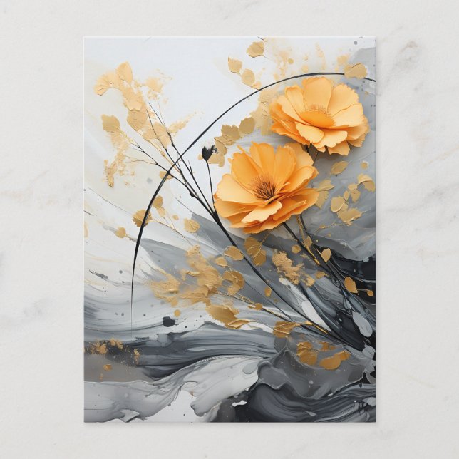 Gilded Serenity Postcard (Front)