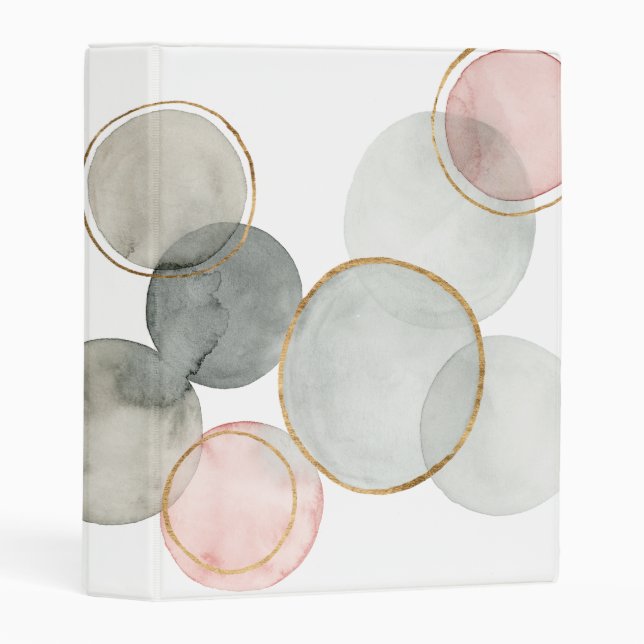 Gilded Spheres Mini Binder (Front/Spine)