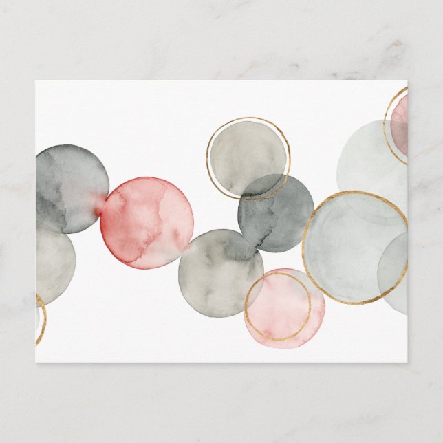 Gilded Spheres Postcard (Front)