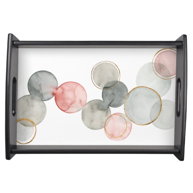 Gilded Spheres Serving Tray (Front)