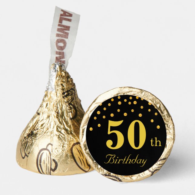 Gilden 50th Birthday Hershey®'s Kisses® (Front)